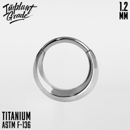 Кольцо-кликер Tribe 1.2 мм (16 G)